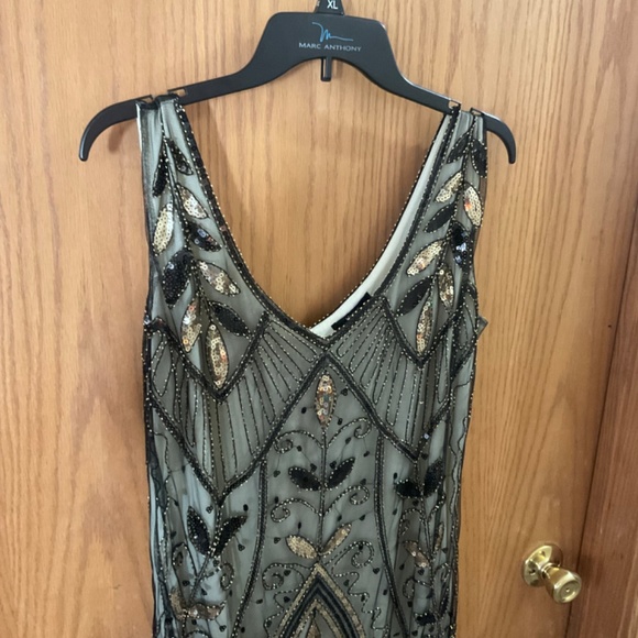 Women’s (lot of 8 items) 20s style flapper dress and accessories - Picture 3 of 12